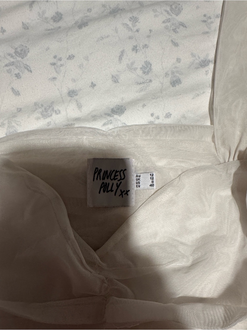 Princes Polly Kalmia White body suit - Picture 4 of 4